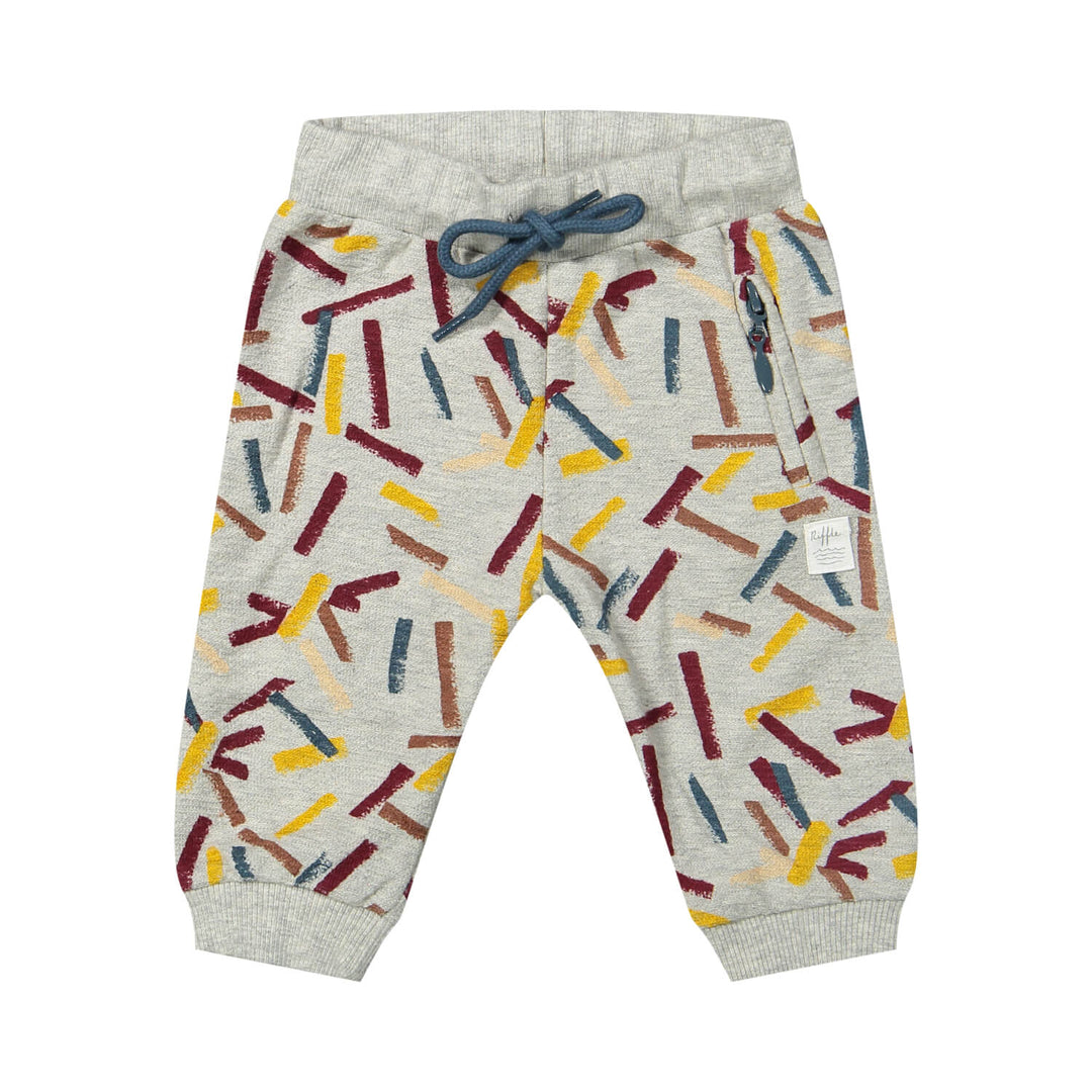 Riffle Pants Paris Gravity - Jongens Broekje - Grijs 1