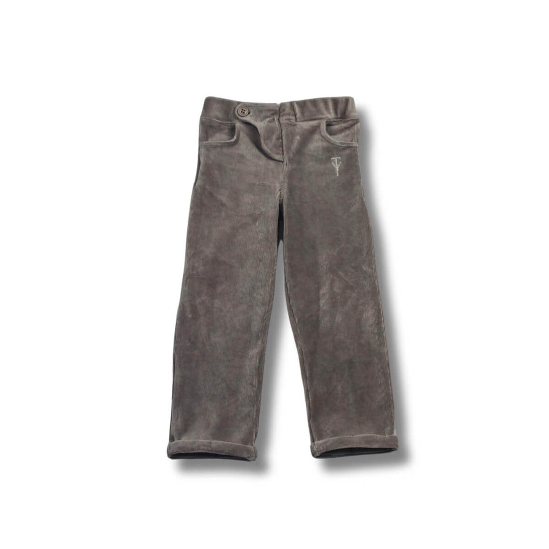 Two You Label Tommy Chino Taupe - Jongens Chino Broek Taupe 1